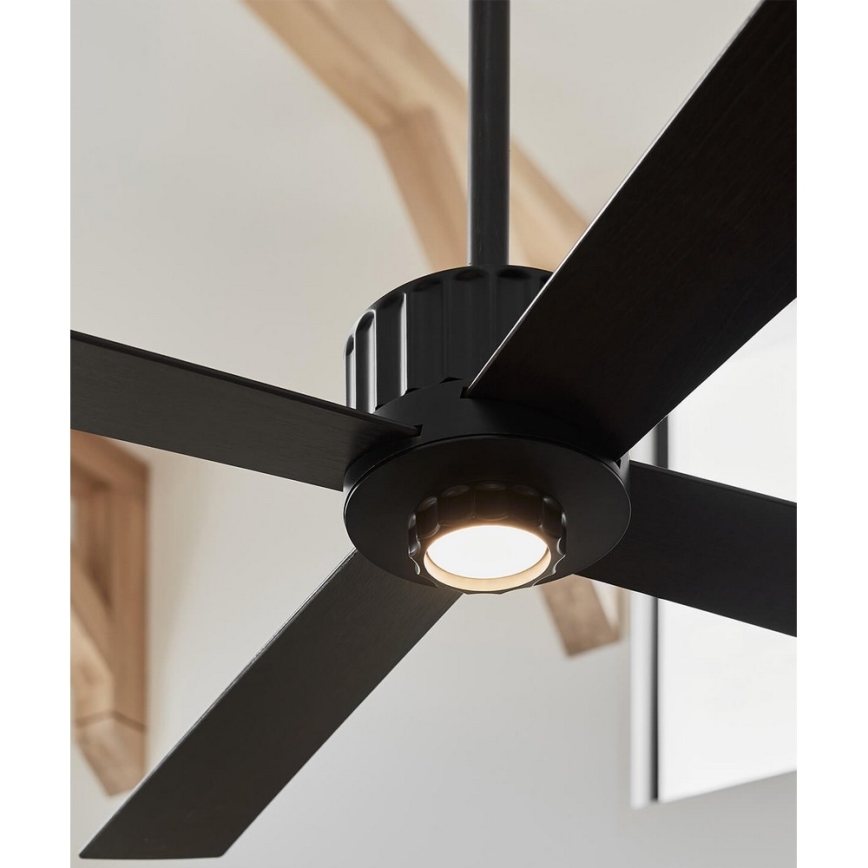 Lucci air 213170 - LED-plafondventilator NEWPORT wengé/bruin + afstandsbediening