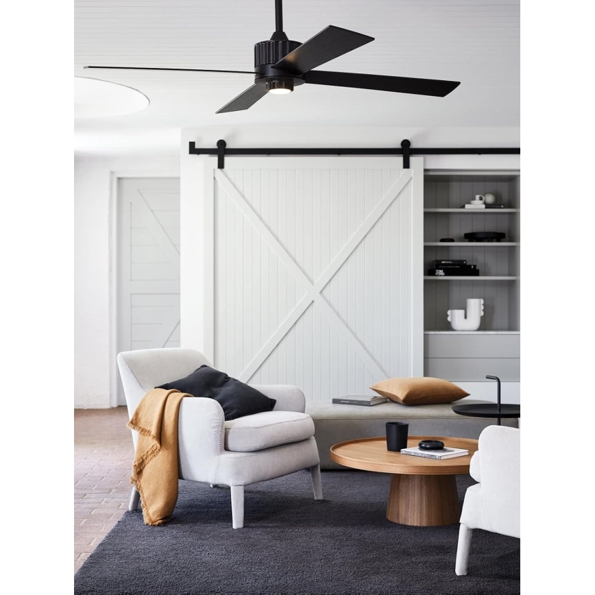 Lucci air 213170 - LED-plafondventilator NEWPORT wengé/bruin + afstandsbediening