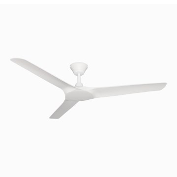 Lucci Air 21321549 - Plafondventilator ABYSS diameter 142 cm IP66 wit + afstandsbediening