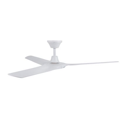 Lucci Air 21321549 - Ventilateur de plafond ABYSS d. 142 cm IP66 blanc + télécommande