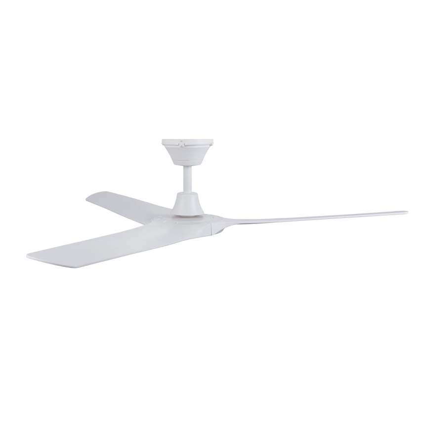 Lucci Air 21321549 - Ventilateur de plafond ABYSS d. 142 cm IP66 blanc + télécommande
