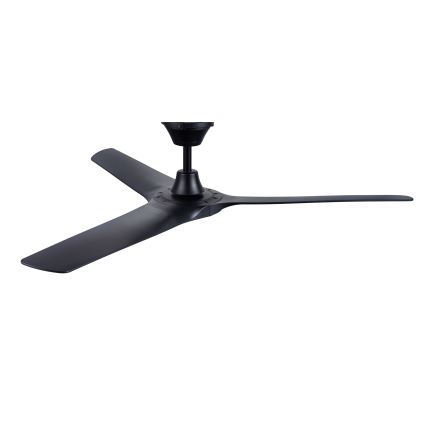 Lucci Air 21321649 - Ventilateur de plafond ABYSS d. 142 cm IP66 noir + Télécommande