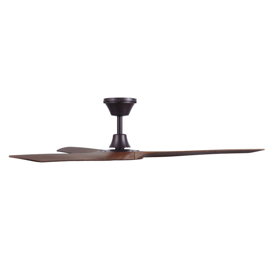 Lucci Air 21321749 - Plafondventilator ABYSS diameter 142 cm IP66 bruin + afstandsbediening