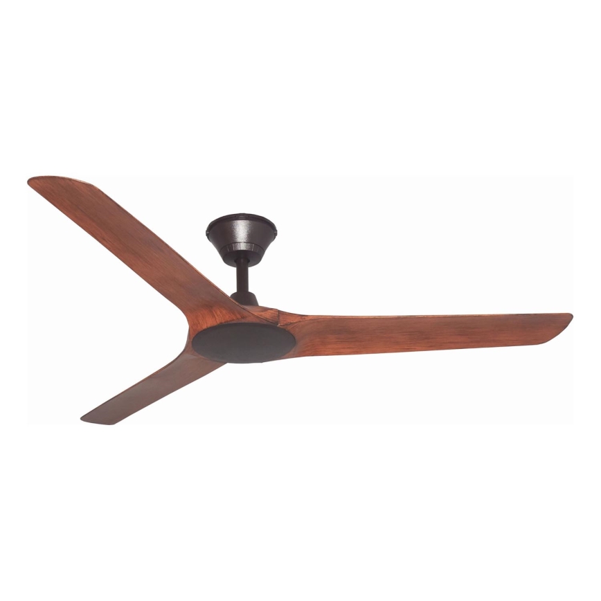 Lucci Air 21321749 - Plafondventilator ABYSS diameter 142 cm IP66 bruin + afstandsbediening