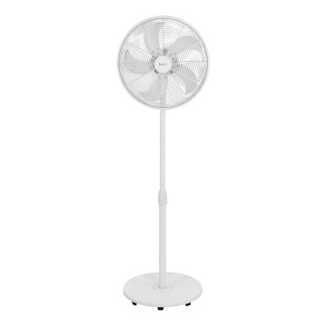 Lucci Air 21326449 - Staande ventilator GLIDE 36W/230V Ø 45 cm wit