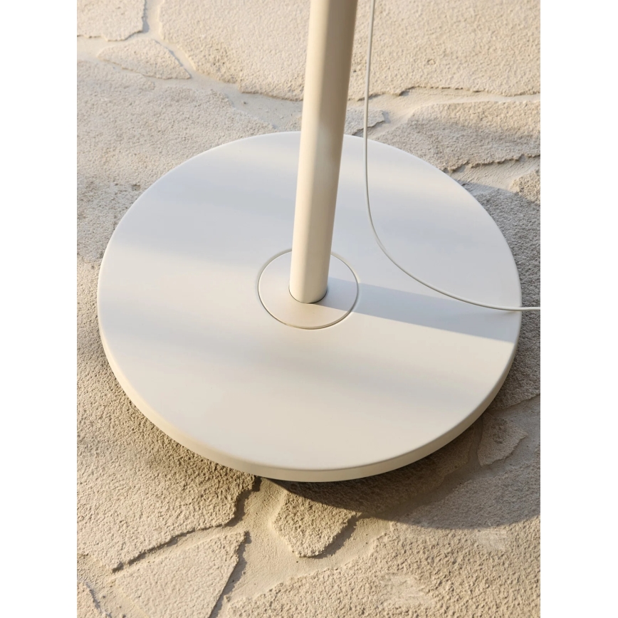 Lucci Air 21326449 - Staande ventilator GLIDE 36W/230V Ø 45 cm wit