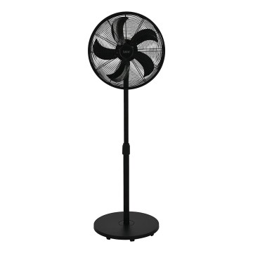 Lucci Air 21326549 - Staande ventilator GLIDE 36W/230V Ø 45 cm zwart