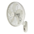 Lucci Air 21326649 - Wandventilator GLIDE 36W/230V Ø 45 cm wit + afstandsbediening