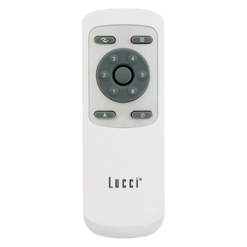 Lucci Air 21326849 - Plafondventilator BALI Ø 132 cm beige met afstandsbediening