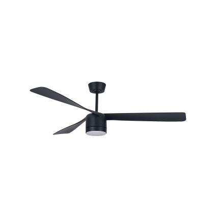 Lucci air 213281 - Plafondventilator PEREGRINE 1xGX53/12W/230V zwart + afstandsbediening