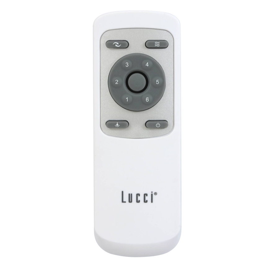 Lucci air 213301 - LED-dimbare plafondventilator UNIONE 1xGX53/12W/230V bruin/glanzend chroom Ø 142 cm + afstandsbediening