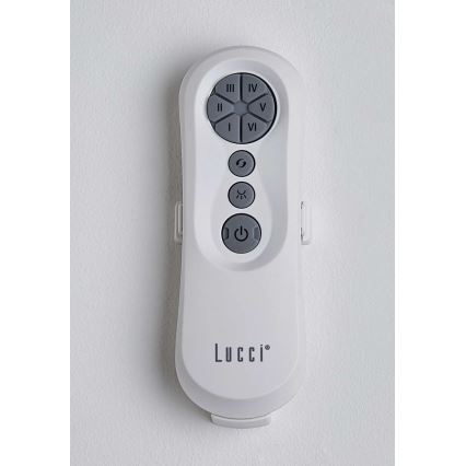 Lucci air 213353 - Ventilateur de plafond à intensité variable LED NAUTICA 1xGX53/12W/230V blanc + Télécommande