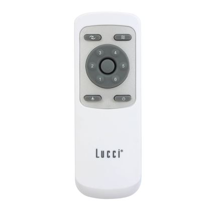 Lucci air 21610049 - Ventilateur de plafond LONDO blanc + télécommande