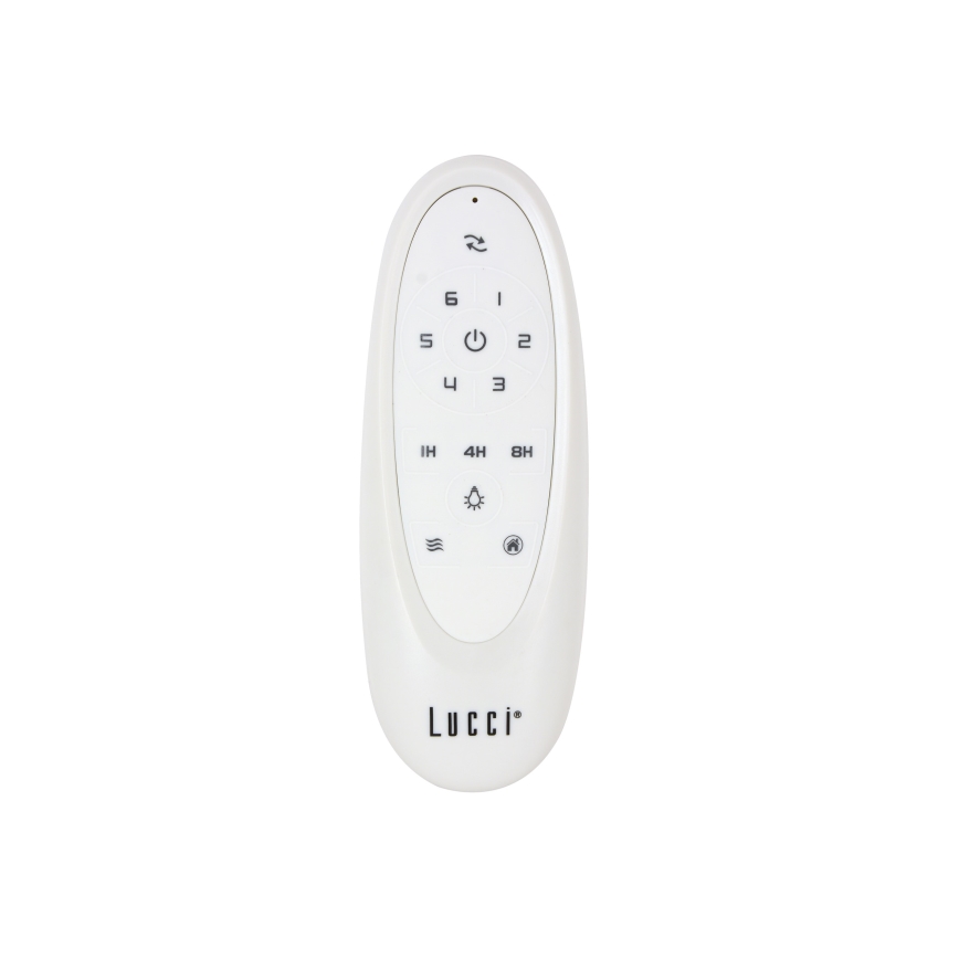 Lucci air 21610649 - LED dimbare plafondventilator ARRAY 1xGX53/12W/230V wit + afstandsbediening