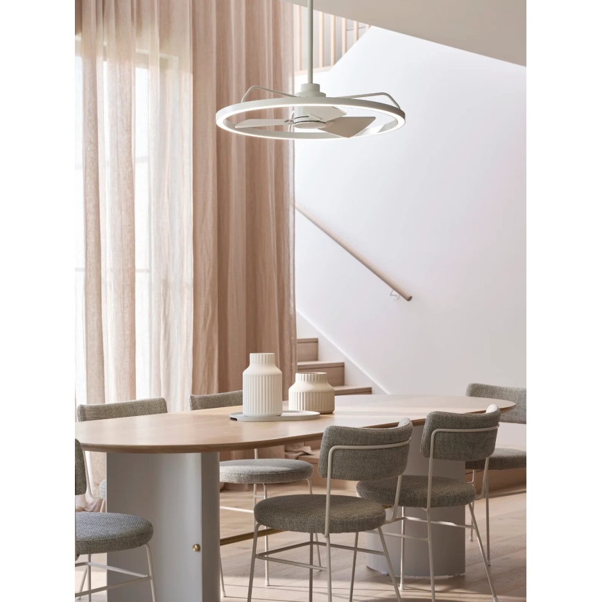 Lucci Air 21612286 - Ventilateur de plafond à intensité variable CESSNA LED/36W/230V 3000/4000/5000K blanc + télécommande