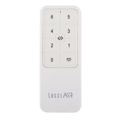 Lucci air 21615349 - Ventilateur de plafond CONDOR blanc + télécommande