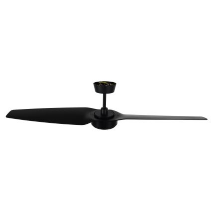 Lucci air 21615449 - Ventilateur de plafond CONDOR noir + télécommande