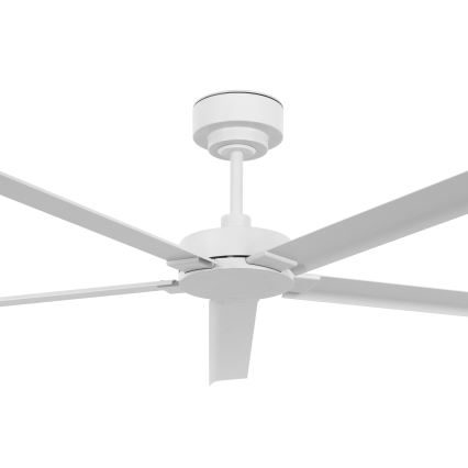 Lucci air 21616049 - Ventilateur de plafond MONZA IP55 blanc + télécommande