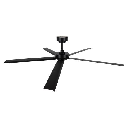 Lucci air 21616149 - Ventilateur de plafond MONZA IP55 noir + télécommande