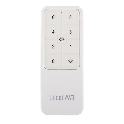 Lucci air 21616249 - Ventilateur de plafond POLIS IP55 blanc + télécommande