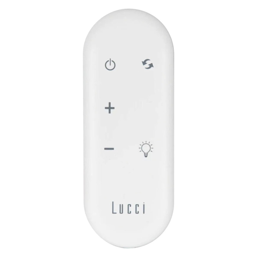 Lucci Air 21617149 - Ventilateur de plafond LED à intensité réglable OSPREY 1xGX53/12W/230V Ø 132 cm noir + télécommande