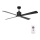 Lucci air 510523 - Plafond Ventilator AIRFUSION CLIMATE zwart + afstandsbediening