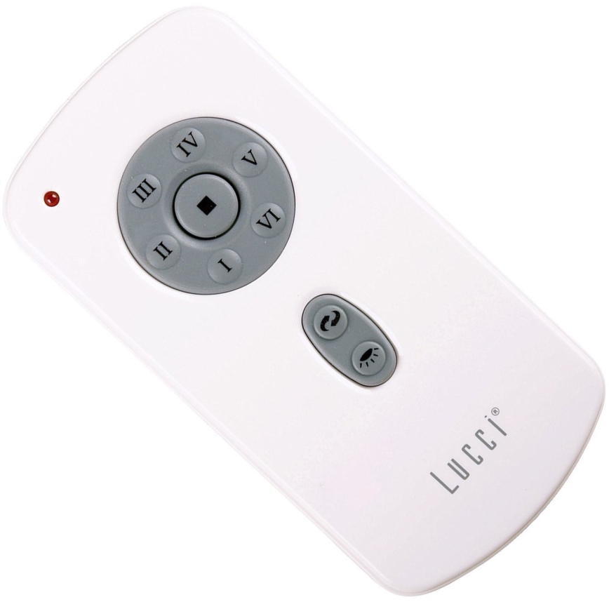 Lucci air 510523 - Ventilateur de plafond AIRFUSION CLIMATE noir + télécommande