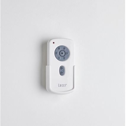 Lucci air 510523 - Ventilateur de plafond AIRFUSION CLIMATE noir + télécommande