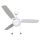 Lucci Air 512104 - Ventilateur de plafond BOREAS 1xE27/20W/230V blanc