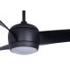 Lucci air 512910 - Ventilateur de plafond AIRFUSION NORDIC LED/20W/230V noir + télécommande