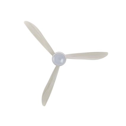 Lucci air 512911 - Ventilateur de plafond AIRFUSION NORDIC LED/20W/230V bois/blanc + télécommande