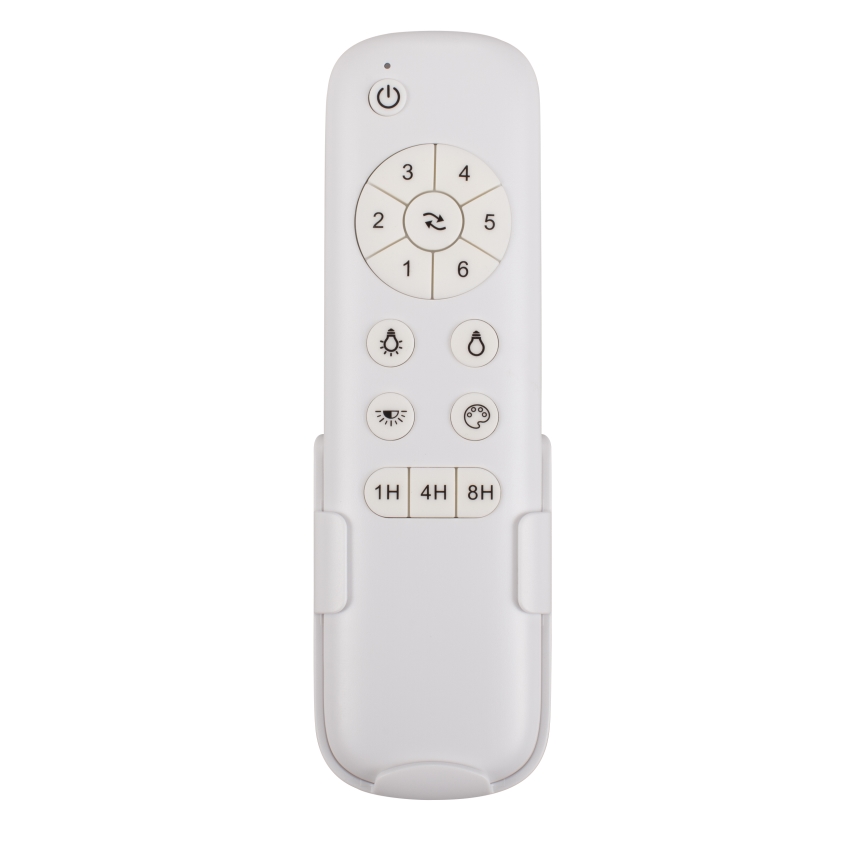 Lucci air 513071 - LED dimbare plafondventilator SYROS LED/18W/230V 3000/4000/6000K wit + afstandsbediening