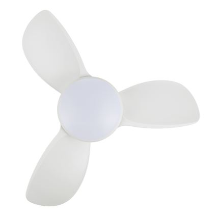 Lucci air 513071 - Ventilateur de plafond à intensité variable SYROS LED/18W/230V 3000/4000/6000K blanc + télécommande