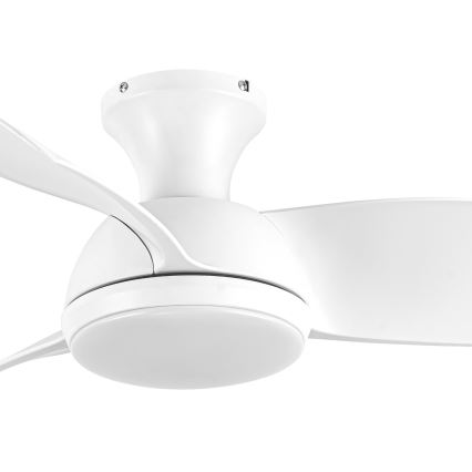 Lucci air 513071 - Ventilateur de plafond à intensité variable SYROS LED/18W/230V 3000/4000/6000K blanc + télécommande