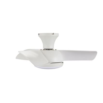 Lucci air 513071 - Ventilateur de plafond à intensité variable SYROS LED/18W/230V 3000/4000/6000K blanc + télécommande