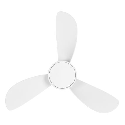 Lucci Air 51307149 - LED dimbare plafondventilator SYROS II LED/18W/230V 3000/4000/6000K Ø 76 cm wit + afstandsbediening