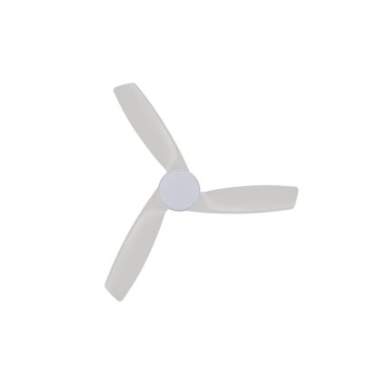 Lucci Air 513073 - ventilateur de plafond LED dimmable BRONX LED/18W/230V 3000/4000/6000K Ø 132 cm blanc + télécommande