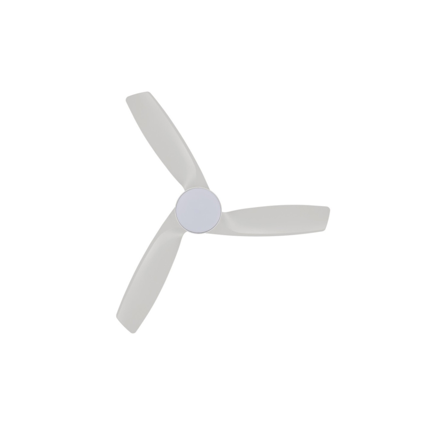 Lucci Air 513073 - ventilateur de plafond LED dimmable BRONX LED/18W/230V 3000/4000/6000K Ø 132 cm blanc + télécommande