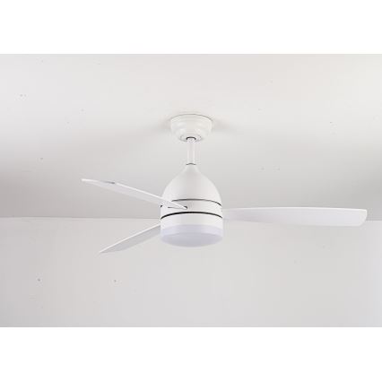 Lucci air 513075 - Ventilateur de plafond VECTOR LED/25W/230V 3000/4200/6500K blanc + télécommande