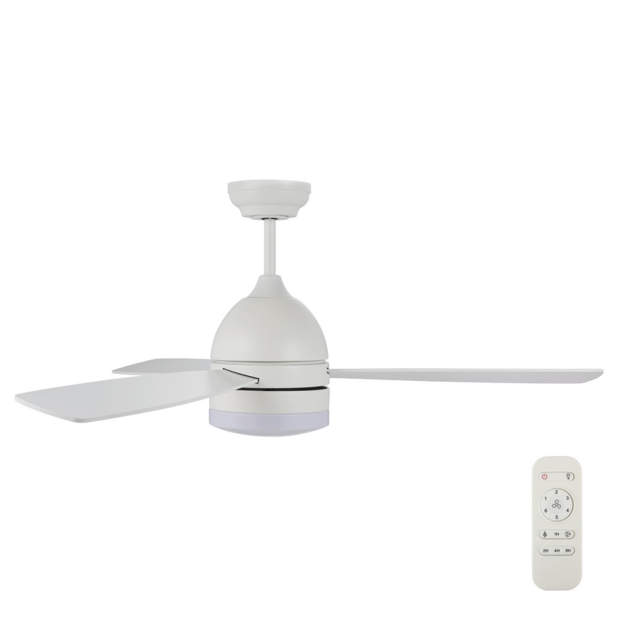 Lucci air 513075 - Ventilateur de plafond VECTOR LED/25W/230V 3000/4200/6500K blanc + télécommande