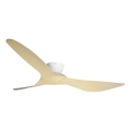 Lucci Air 514031 - Ventilateur de plafond KOTARA Ø 137 cm beige/blanc + télécommande
