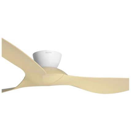 Lucci Air 514031 - Ventilateur de plafond KOTARA Ø 137 cm beige/blanc + télécommande