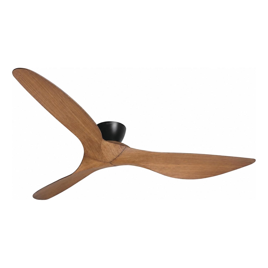Lucci Air 514032 - Ventilateur de plafond KOTARA Ø 137 cm brun/noir + télécommande