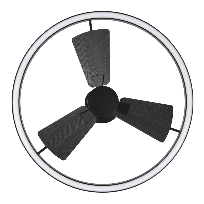 Lucci Air 516124 - Ventilateur de plafond à intensité variable CESSNA LED/36W/230V 3000/4000/5000K noir + télécommande