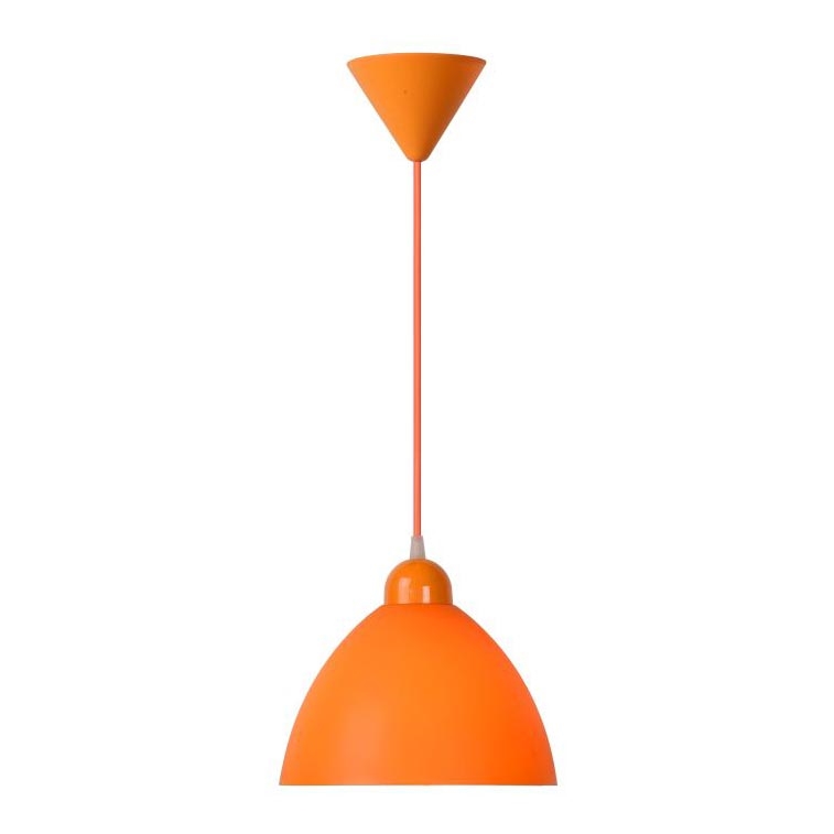 Lucide 08406/23/53 - Hanglamp COCO 1xE27/60W/230V oranje