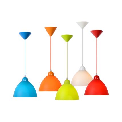 Lucide 08406/23/53 - Hanglamp COCO 1xE27/60W/230V oranje