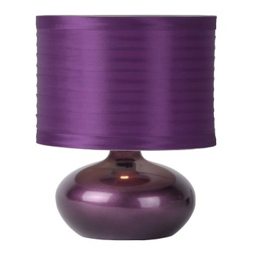 Lucide 14559/81/39 - lampe de table TINA 1xE14/40W/230V violet