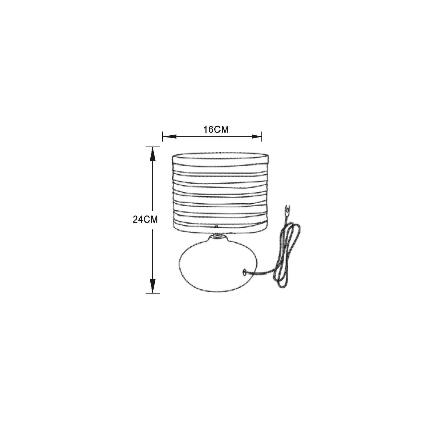 Lucide 14559/81/39 - lampe de table TINA 1xE14/40W/230V violet