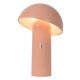 Lucide 15599/06/66 - LED Tafellamp dimbaar FUNGO LED/7,5W/230V roze