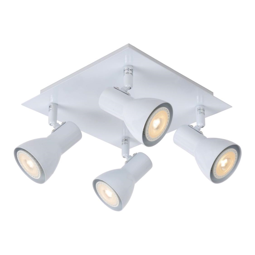 Lucide 17942/20/31 - LED Spotlamp LAURA-LED 4xGU10/5W/230V wit